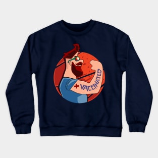 Vaccinated Crewneck Sweatshirt